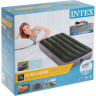 Надувной матрас INTEX Downy Airbed 64760, 76×191×25 см, с встроенным ножным насосом